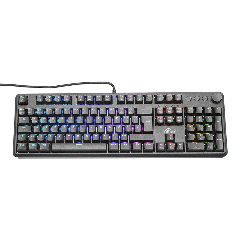 Teclado Gamer YEYIAN YTM-28207R ASWARD S3000 MECANIC SWITCH Rojo RGB - Teclado Gamer YEYIAN YTM-28207R ASWARD S3000 MECANIC SWITCH Rojo RGB -